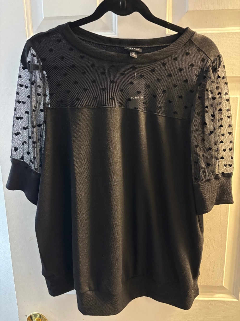 Torrid heart sweatshirt 00 or 10